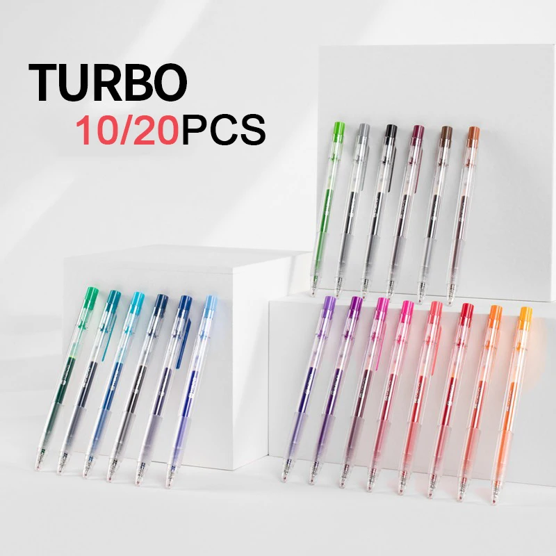 kaco-turbo-caneta-de-gel-colorida-canetas-05mm-de-tinta-colorida-para-escrita-em-arco-iris-de-alta-capacidade-800m-para-escritorio-de-estudante