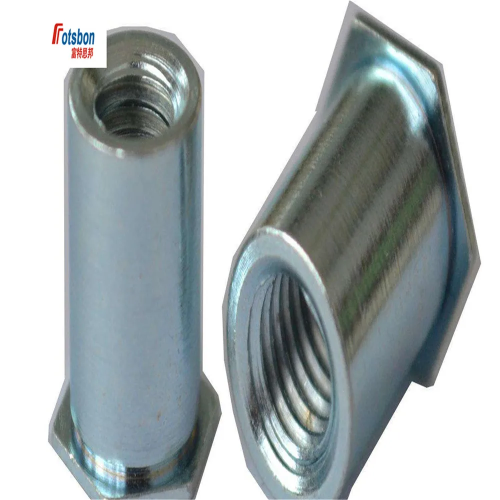 BSO4-6440-24 Blind Hole Threaded Standoffs Self Clinching Feigned Crimped Studs  Server Cabinet Sheet Metal Spacer PCB Rivetnut