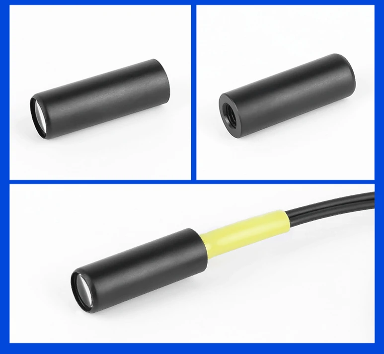 Optischer Fasersensor, Fokuslinse, Spiegel, optisch, M3, M4, M6, für diffuse reflektierende Durchgangsstrahl-Lichtschranke, Gauselink – Detail 21