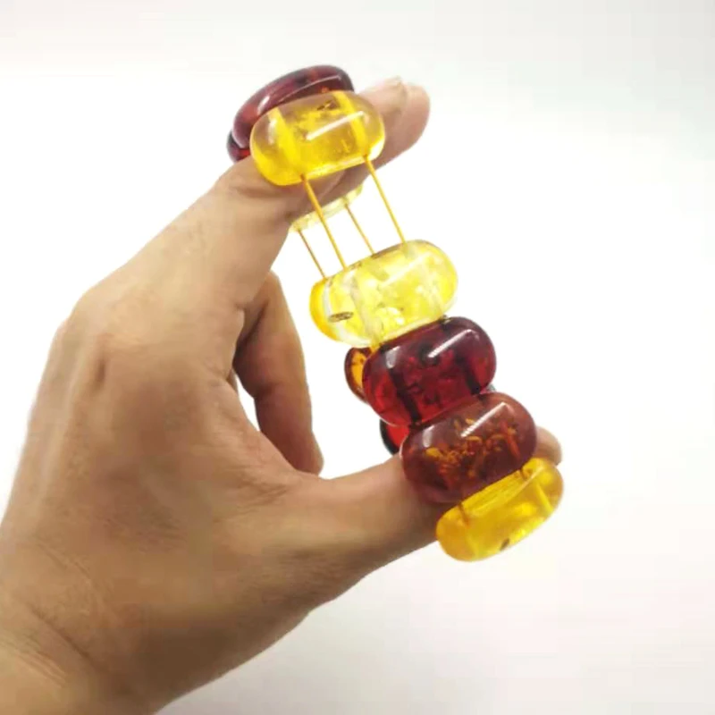 Ambers Color Resin Bracelet bangels pulseira Luxury Festival Gifts For Eid Ramadan women Fashion brown Bracelets
