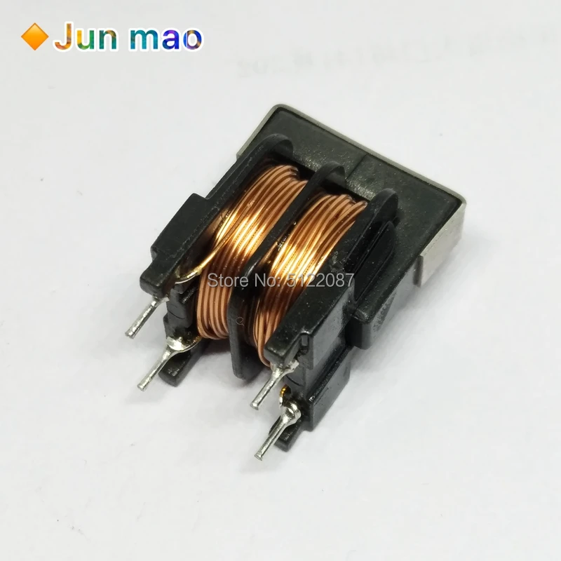 2PCS UU16 10mH 0.5 Wire Diameter 3A UF16 Filter Inductor Power Supply Common Mode inductor Choke Coil 10*13
