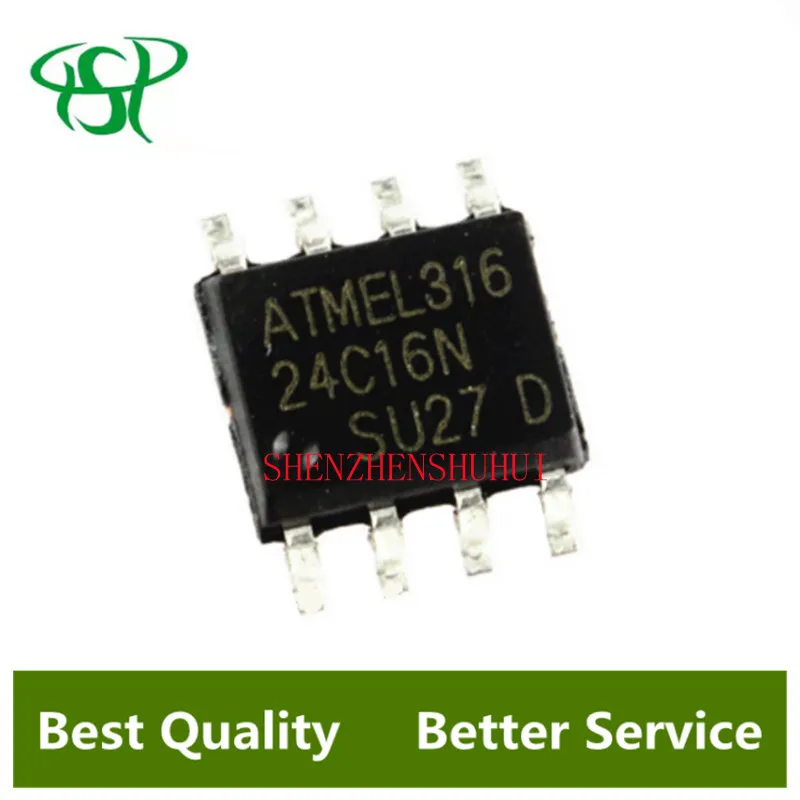 10PCS AT24C16AN AT24C16 24C16AN SOP-8 Elektronische komponenten chip IC
