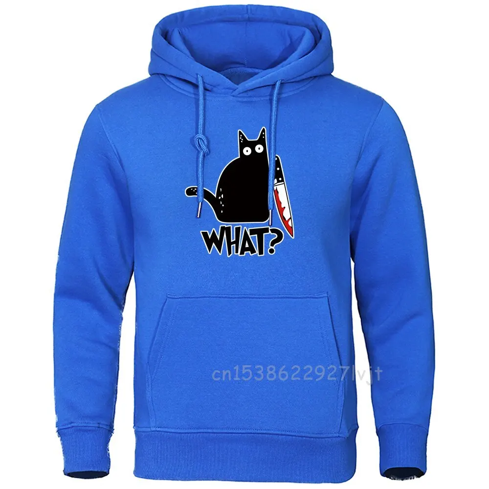 Killer Black Cat What Surprised Hoodies Sweatshirts Fashion Hoodie Hip Hop Casual Harajuku Streetwear Streetwear