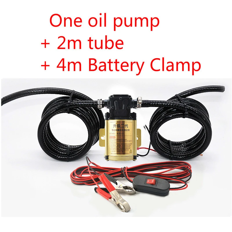 12V 24V electric gasoline diesel water pump high-power universal self priming pump