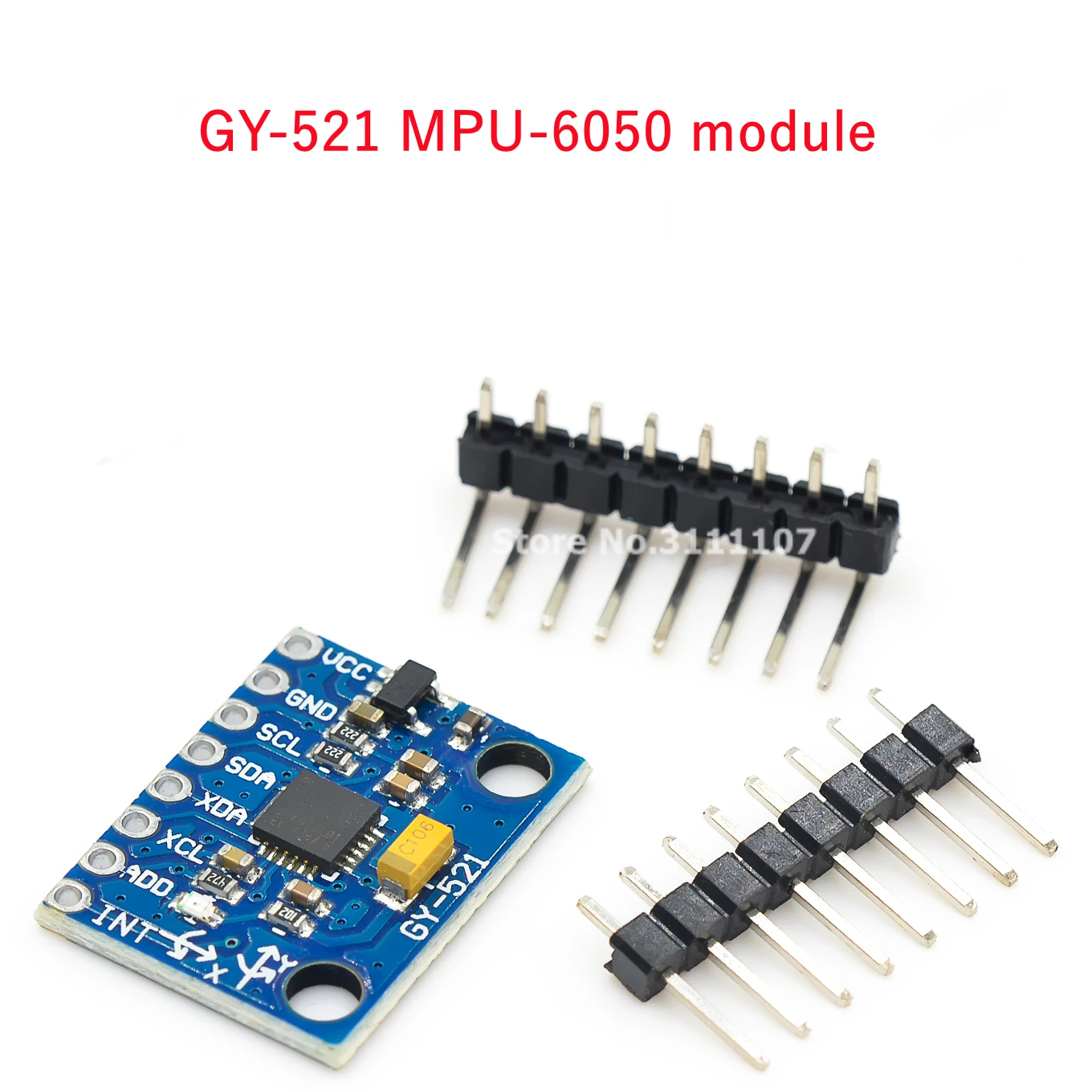 GY-521 MPU-6050 module Three-axis acceleration gyroscope 6DOF module