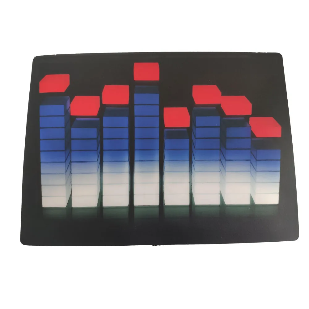 2023 New Wireless LED Flashing Panel Music Sound Activated Flashing  El Panel Without T-shirt