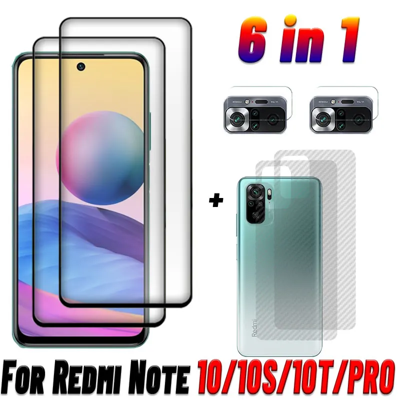 

Tempered Glass Redmi Note 11 12 10 Pro Screen Protector Film For Xiaomi Redmi Note 10S 11S 8 9 Pro Back Film Note 12 Pro Plus 5G