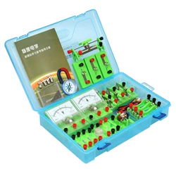 Student Physics Lab Electricity Circuit Magnetism Experiment Kit Learning Supply Kids Educational Toys for Junior High School