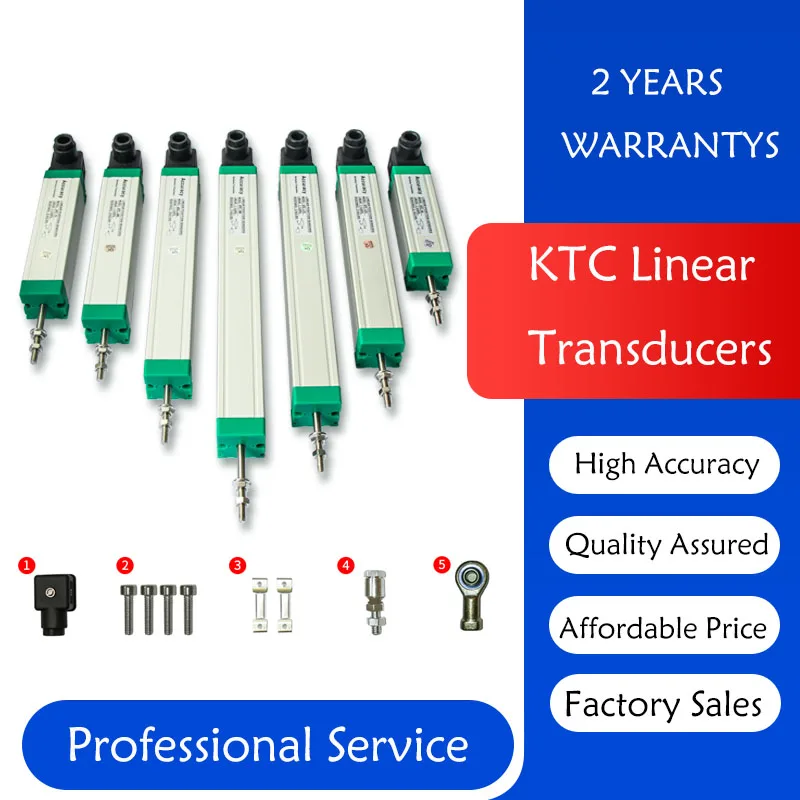 KTC 250-400mm Linear Displacement Sensor Pull Rod Electronic Ruler Position Scale KTC LWH Transducer for Injection Molding