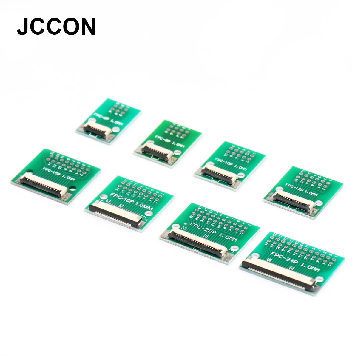 5Pcs FPC-6 8 10 12 15 16 20 24 30 34 40P Adapter Plate to 2.54mm Straight Plug Welding 1.0mm Cable PCB Adapter to 2.54 mm Pitch