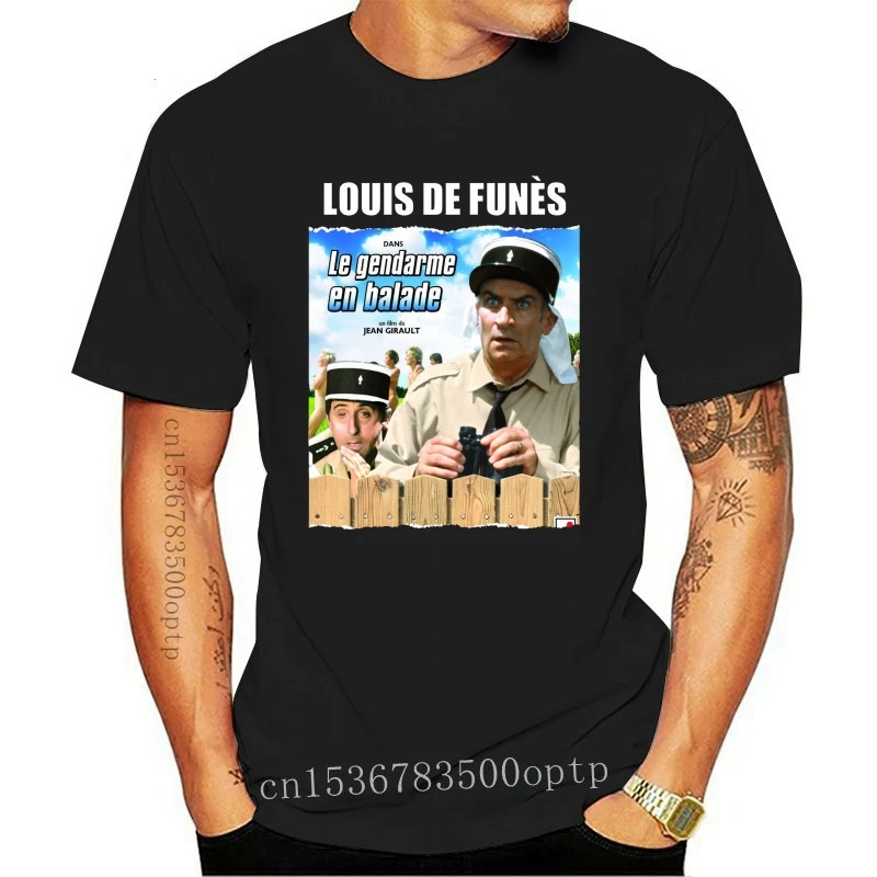 New Le Gendarme En Balade Ver 2 Poster T Shirt All Sizes S 5Xl Louis De Funes