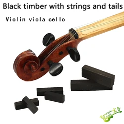 Almohada de cuerda para violonchelo, violín, diapasón, cola, xilófono negro, materiales de producción de Violín de lana