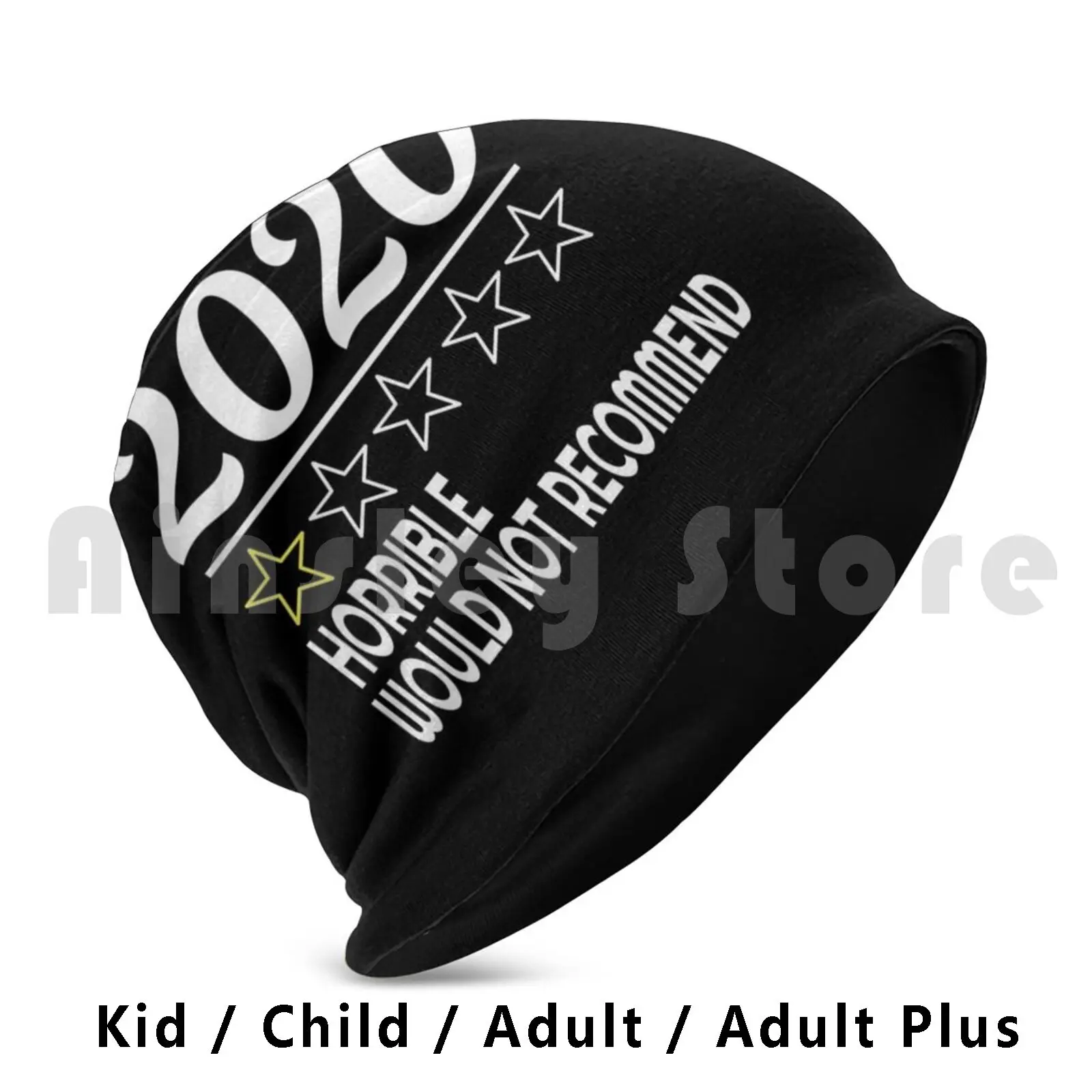 2021 One Star Rating-Would Not Recommend Beanie Hedging Cap DIY Print Cushion 2021 Would Not Recommend One Star Rating