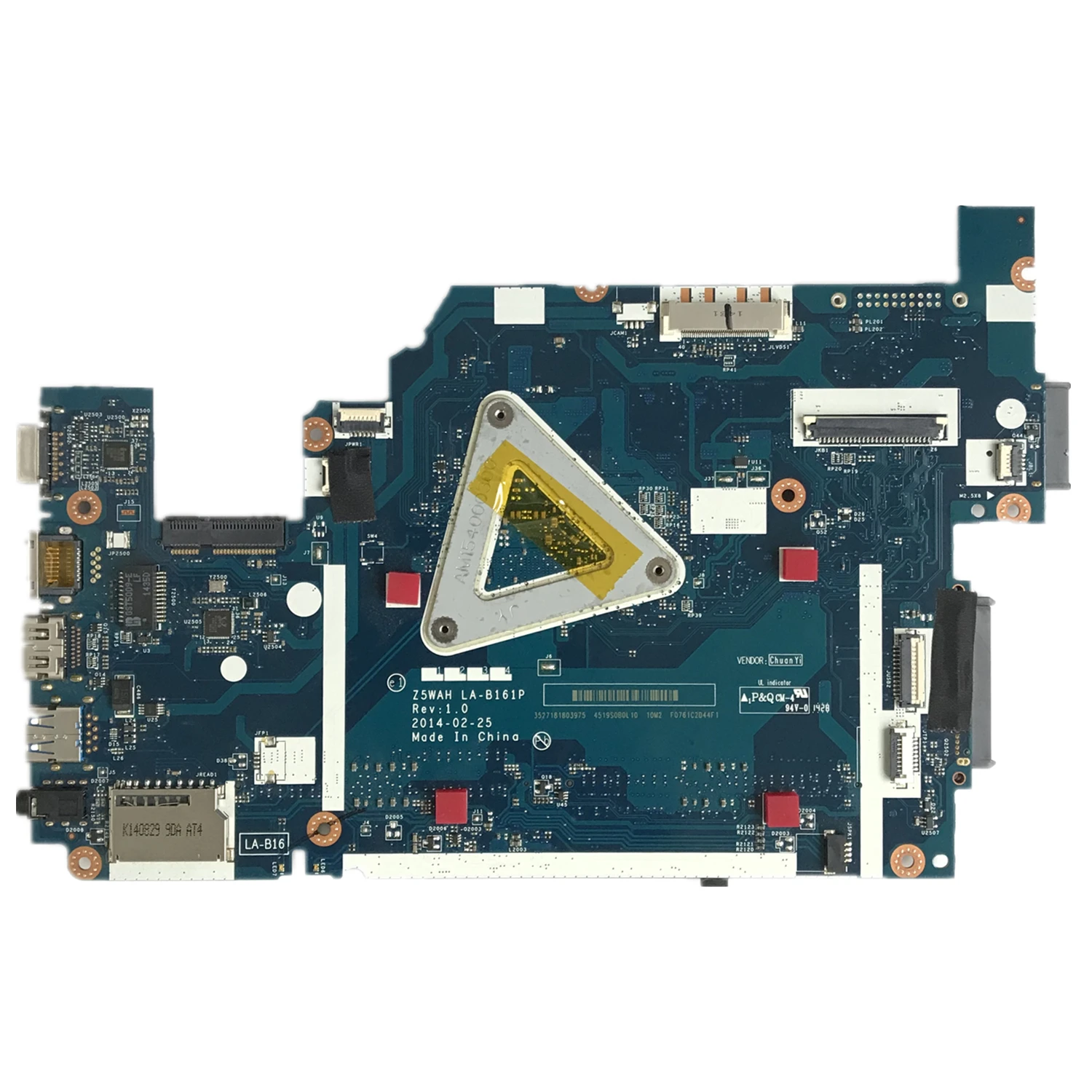 Nbml811004 nb. ml811.004 mainboard para acer aspire E5-571 E5-531 computador portátil placa-mãe z5wah LA-B161P com I5-4210U 100% testado trabalho