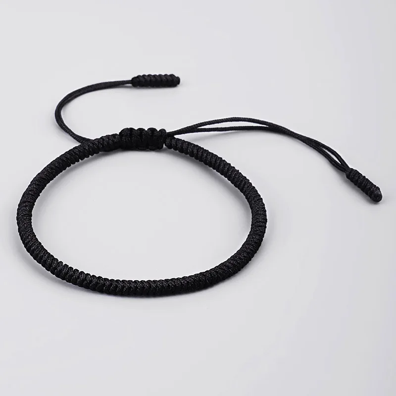 Tibetan Buddhist Love Lucky Charm Tibetan Thread Bracelets & Bangles For Women Men Handmade Knots Budda Rope Bracelet image 4
