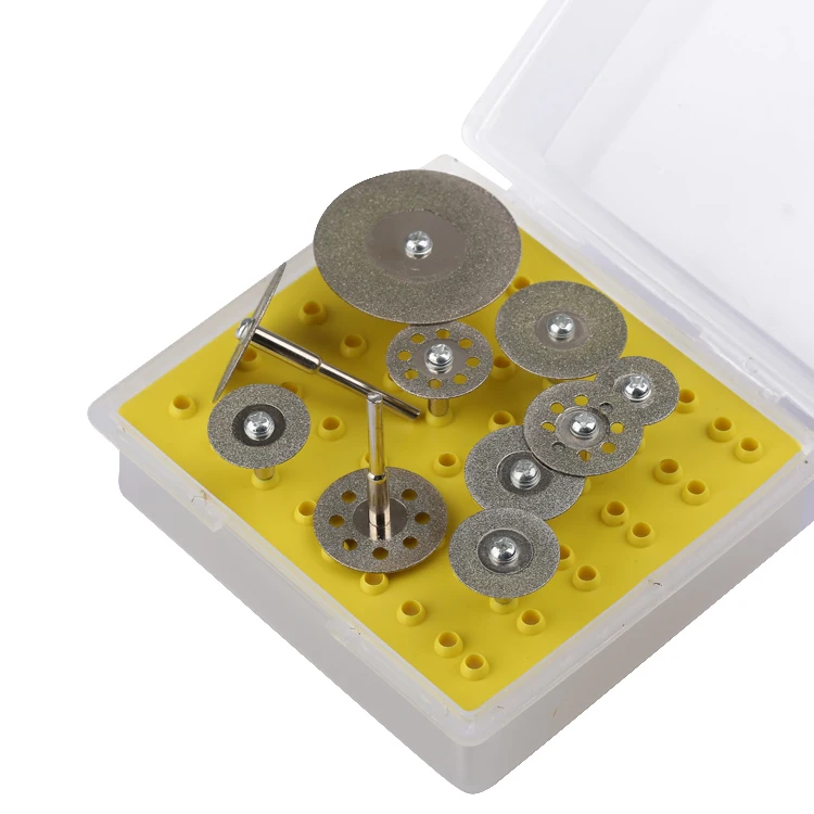 10pcs Rotary Tool Accessory Diamond Cut Off Wheel Disc Fits Dremel Rotary Tools