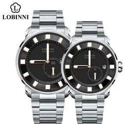 Switzerland Couple Watches Luxury Brand Lover Watches Men Woman  Japan Miyota Mechanical Watch Automatic Clock Sapphire relogio