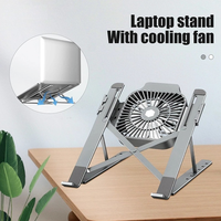 Foldable Notebook Radiator Air cooler Stand Computer cooler Fan Base mute Suitable for 11-17 inches cooling pad Notebook Stand