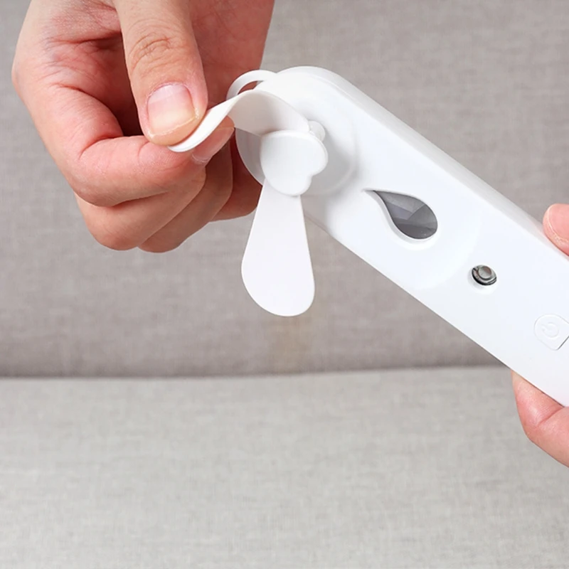 Mini Handheld Air Cooler แบบพกพาพัดลม USB ขนาดเล็กพัดลมระบายความร้อนเครื่องมือสำหรับโฮมออฟฟิศ Outdoor Travel ฤดูร้อน