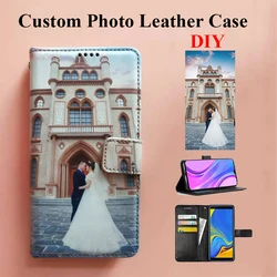 Customized DIY Print Photo Leather Cover For Huawei P30 Pro P20 Lite P Smart 2019 Y6P Honor 9X Book Flip Case Personalized cases