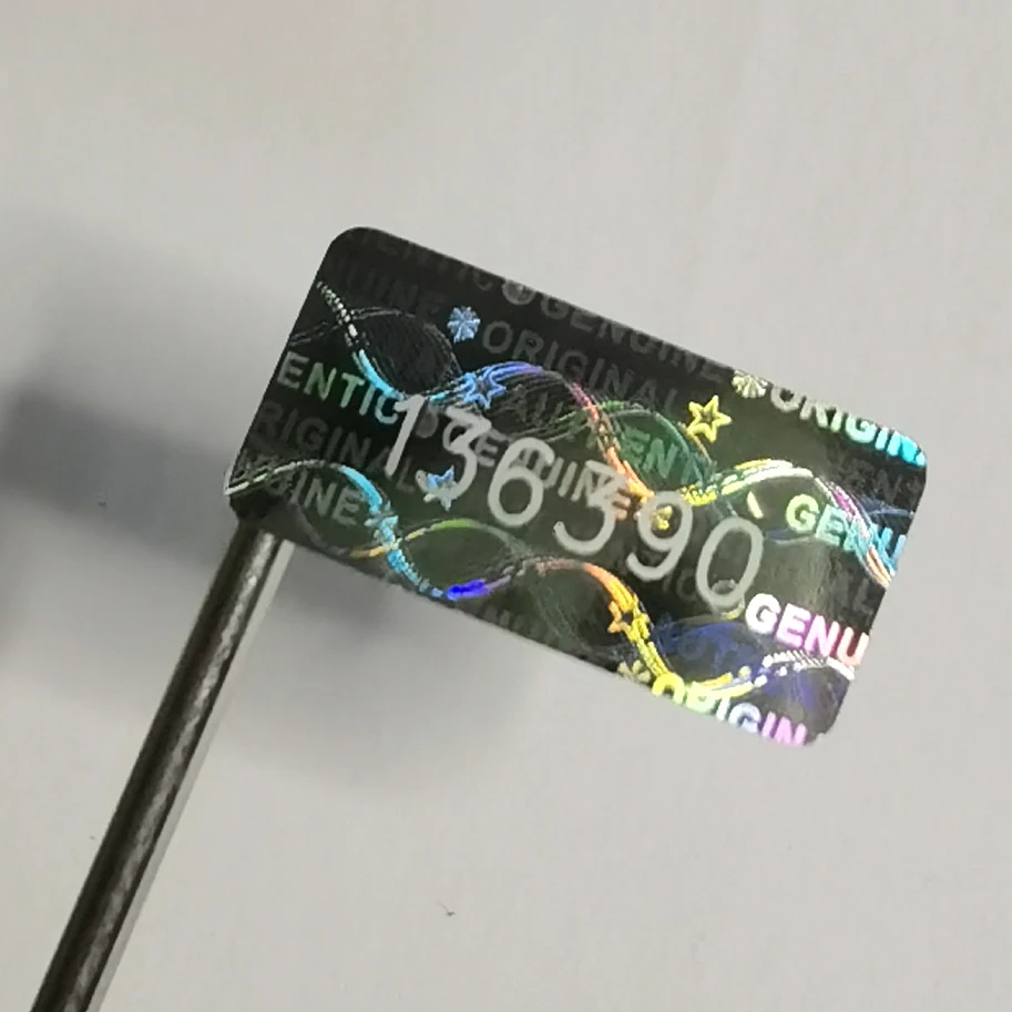 Security Tamper Evident Warranty Void ORIGINAL GENUINE AUTHENTIC Hologram Labels/Stickers w/ Unique Sequential  Serial Numbering