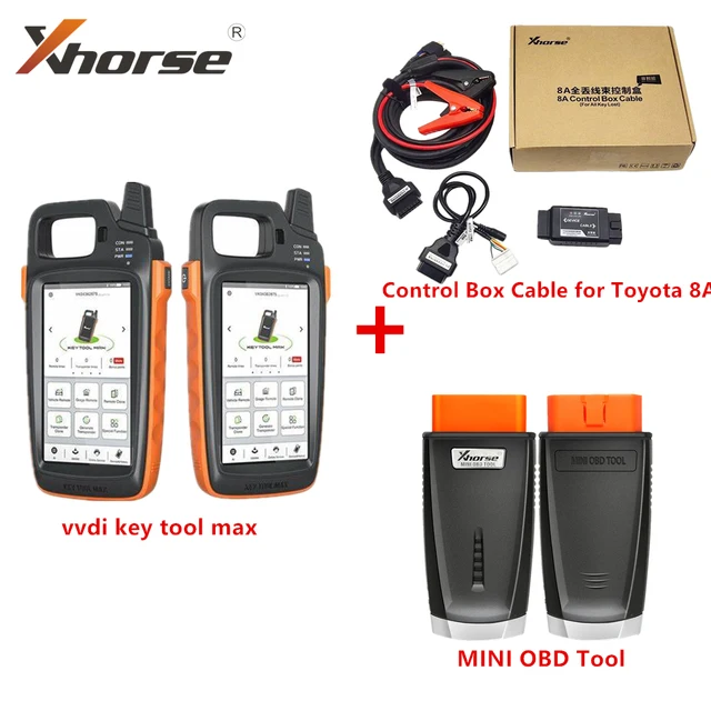 Original Xhorse VVDI Mini OBD Tool Work with Xhorse VVDI Key Tool Max Pro Car Key Programmer OBD2 Auto Key Programming Tool