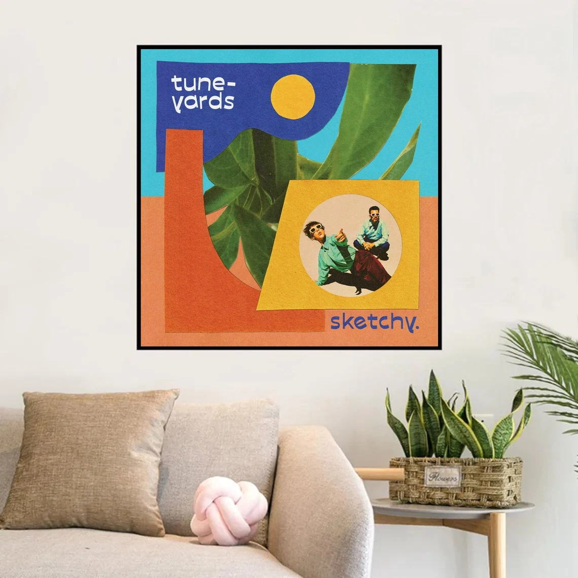 Tune - Yards Sketchy Music Album Poster Canvas Print Home Decoration Wall Painting ( No Frame )