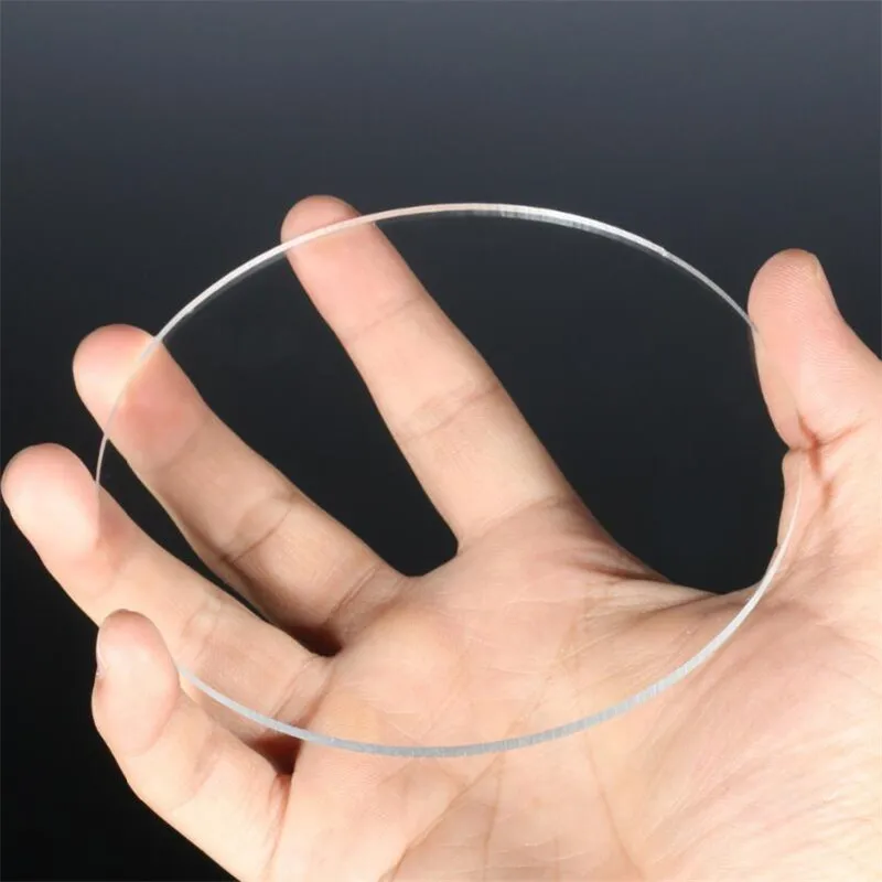 3mm Clear Extruded Acrylic Circle Earrings Acrylic Discs Beads Round Plexiglass For picture frames Necklace DIY Craft CD racks