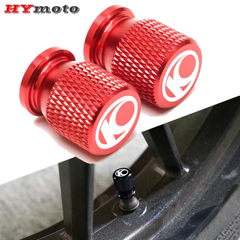 For Kymco Agility Carry City 50 125 Maxi 300i Grand Dink 300 2007-2023 Motorcycle CNC Accessories Tire Valve Air Port Cover Caps