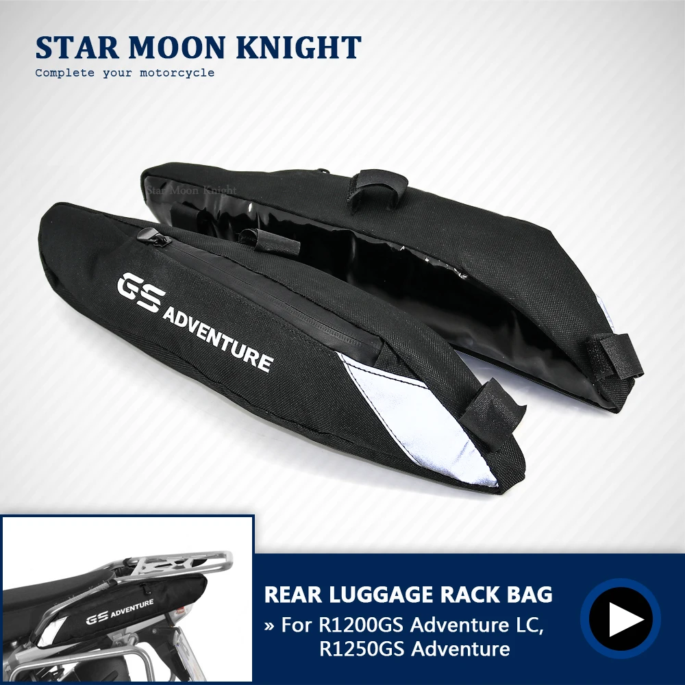 

For BMW R1200GS ADV LC R1250GS Adventure Motorcycle Box Rack Side Bag Luggage Rack Travel Place Waterproof Passenger handle Bags