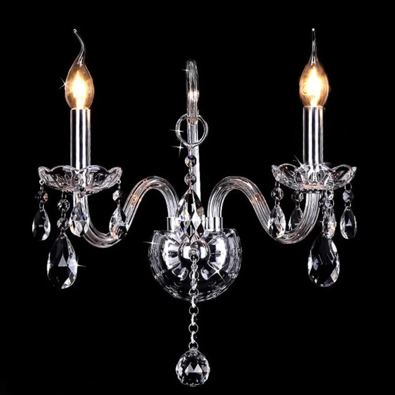 

Luxury Wall Sconce Lighting European-style wall lights lamp bedside lamp crystal lamp Wall sconce bedroom stairs living MJ1114