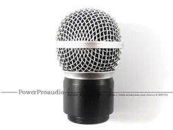New Replacement Ball Head Mesh Microphone Grille with capsule for 58- SM