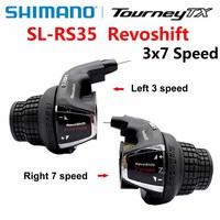 Shimano Tourney SL-RS35 Revoshift grip bike Twist Shifter lever 3*6s 3*7s 18S 21s bicycle Comb with grips RS35 as RS31 RS36