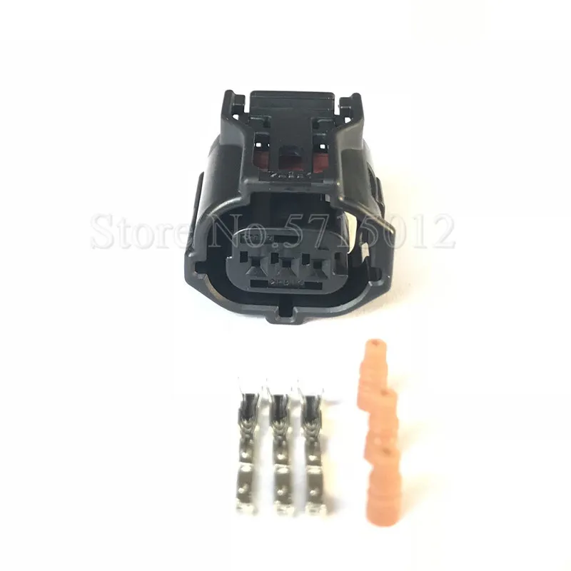 3 Hole 12353 6189-1129 Automotive Headlight Lamp Light Socket Car Camshaft Sensor Plug Connector For Toyota