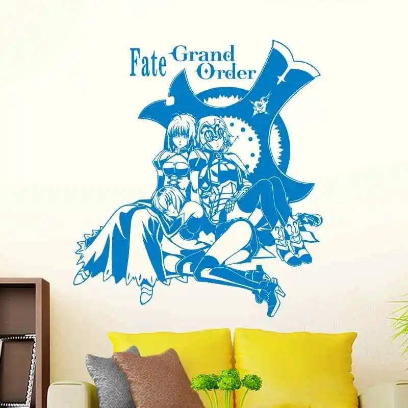 Fate Grand Order Wall Stickers FGO Vinyl Wall Decal Decor Home Decorative Decoration Anime Car Sticker