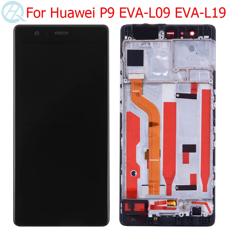 Screen For Huawei P9 LCD With Frame 5.2\