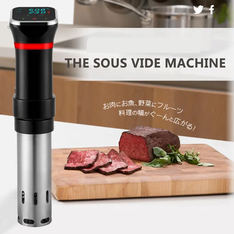 EU/US/AU/UK Stecker 1100W Vakuum Lebensmittel Sous Vide Herd Kochen Maschine Robust Immersion Zirkulator LCD Digital Timer