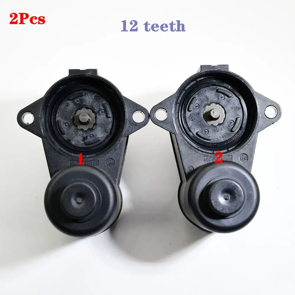 

2 Pcs 0EM 12 Teeth Brake Caliper Servo Motor For Tiguan Passat CC B6 B7 Sharan 3C0 998 281 B 32332267