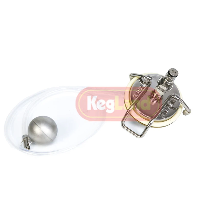 KegLand FermZilla - SS Ball Float & 80cm Silicone Dip Tube - Suits Conical and All Rounder Models