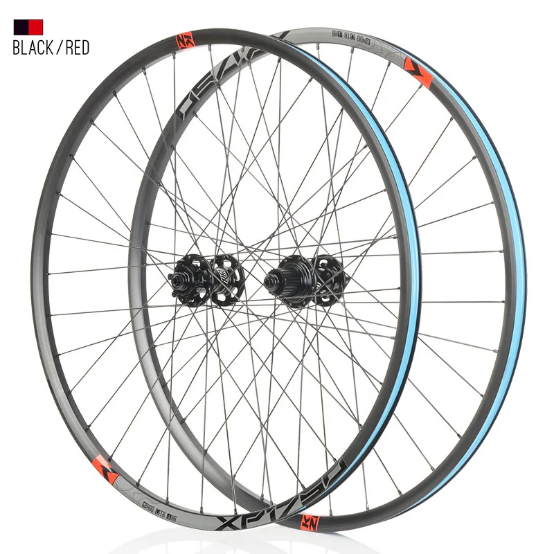 KOOZER XP1750 MTB Mountain Bike Wheelset Ultralight 26/27.5/29inch XC off-road Disc brake 6 sealed bearings QR THRU BOOST rim