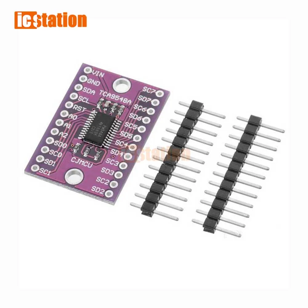 CJMCU9548 TCA9548A 1-to-8 I2C placa de expansión multicanal de 8 vías IIC I2C Módulo de Control de ruptura de desarrollo Placa de desarrollo