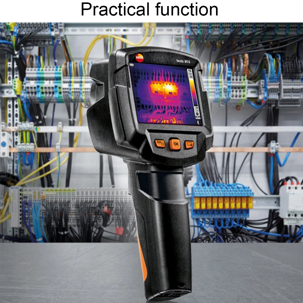 

Testo 865 Thermal Imaging Camera Thermal Imaging Thermometer To Warm Infrared Imager with Testo Scale Assist Camera