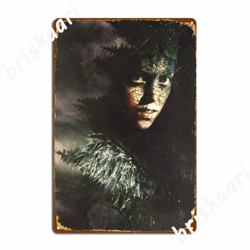 Hellblade Metal Sign Vintage Mural Cinema Living Room Plates Tin Sign Posters