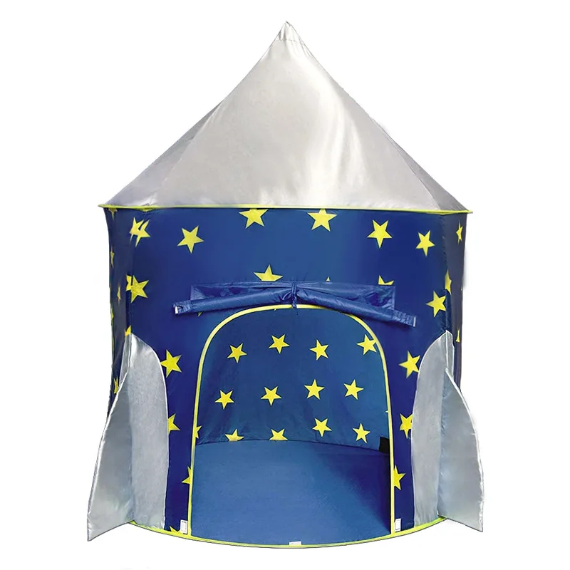 Play Tent Portable Foldable Tipi Prince Folding Tent Children Boy Cubby Play House Kids Gifts Outdoor Toy Tents Castle