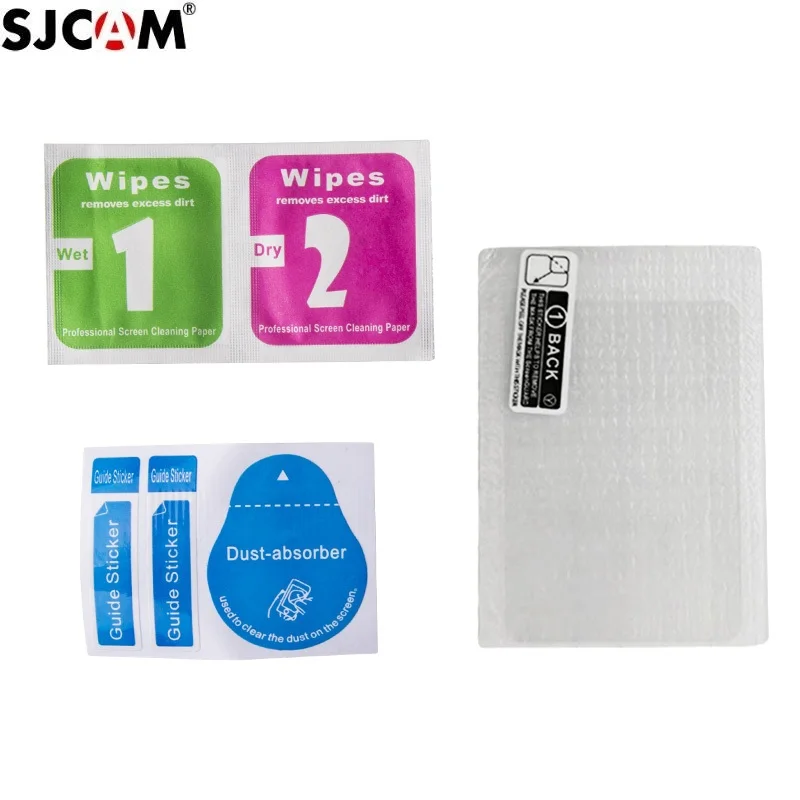 واقي شاشة فائق/واقي زجاجي مقسى لملحقات كاميرات الحركة SJCAM SJ10 Pro 4K/ SJ11
