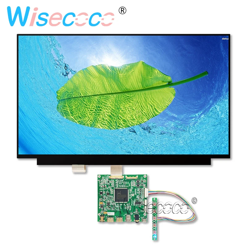 Slim Laptop LCD 15.6 inch 4K IPS 3840X2160 NV156QUM-N32 LCD LED Screen UHD display panel  DP Control Board edp 30pin