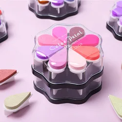 Ink Pad Flower Multi-Colored Water Drop Set For Scrapbooking Stamps Petal InkpadStamp DIY Finger Painting Craft Stationery YT003