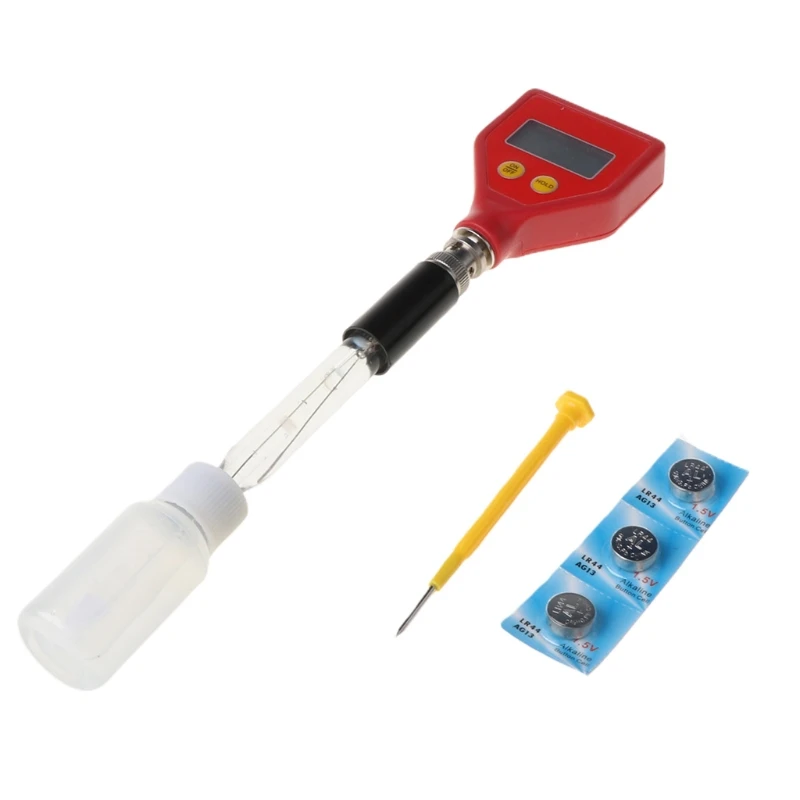 2024 New PH-98108 pH Meter Sharp glass Electrode for Water Food Cheese Milk Soil pH Test