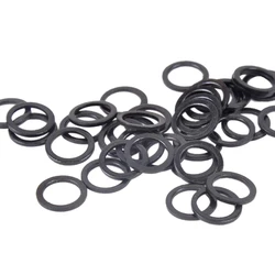 100x Black Skateboard Truck Axle  Washer  Ring Repair Rebuilding