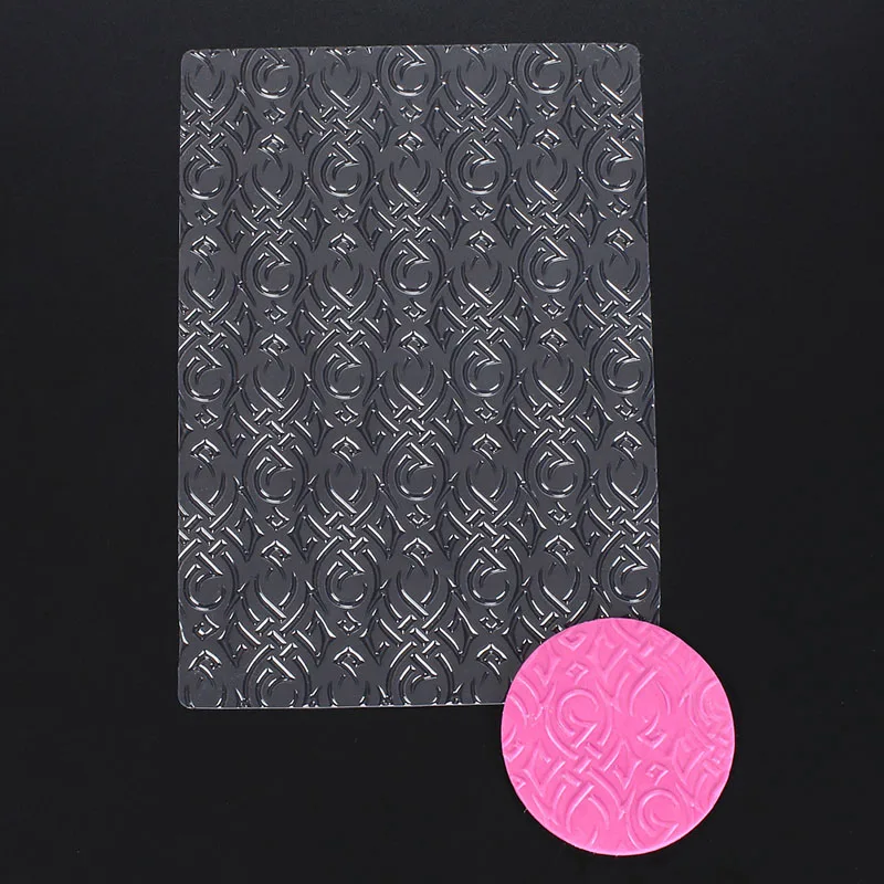 6pcs Grid Transparent Texture Mat Cake Chocolate Printing Mold Grid Decorating Tools Plaid Embossed Texture Baking Mat